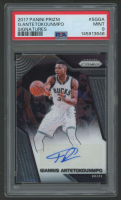 Giannis Antetokounmpo 2017 Panini Prizm Signatures #SGGA (PSA 9) at PristineAuction.com