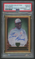 Tim Raines 2023 Gilded Collection Gallery Of Gold Autograph Emerald #GOGTR #17/25 (PSA 8) at PristineAuction.com