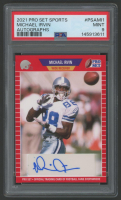 Michael Irvin 2021 Pro Set Sports Autographs #PSAMI1 (PSA 9) at PristineAuction.com