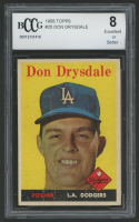 Don Drysdale 1958 Topps #25 (BCCG 8) at PristineAuction.com