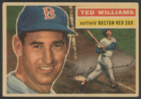 Ted Williams 1956 Topps #5 at PristineAuction.com
