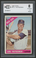 Carl Yastrzemski 1966 Topps #70 (BCCG 8) at PristineAuction.com