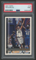 Tim Duncan 1997-98 Topps #115 (PSA 9) at PristineAuction.com