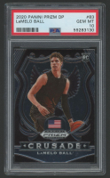 LaMelo Ball 2020 Panini Prizm Draft Pick Crusade #83 (PSA 10) at PristineAuction.com