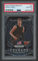 LaMelo Ball 2020 Panini Prizm Draft Pick Crusade #83 (PSA 10) at PristineAuction.com