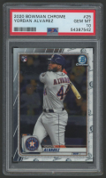 Yordan Alvarez 2020 Bowman Chrome #25 (PSA 10) at PristineAuction.com