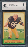 Ray Nitschke 1963 Topps #96 RC (BCCG 8) at PristineAuction.com