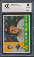 Stan Musial 1960 Topps #250 (BCCG 8) at PristineAuction.com