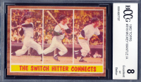 Mickey Mantle 1962 Topps #318 IA (BCCG 8) at PristineAuction.com