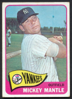 Mickey Mantle 1965 Topps #350 at PristineAuction.com