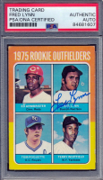 Fred Lynn Signed 1975 Topps #622 (PSA) at PristineAuction.com