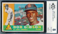 Bob Gibson 1960 Topps #73 (BCCG 8) at PristineAuction.com