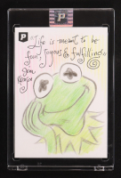 Kermit the Frog | The Muppets | Original Art Sketch Card by Guy Gilchrist (1/1 Original Art) at PristineAuction.com