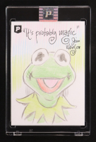 Kermit the Frog | The Muppets | Original Art Sketch Card by Guy Gilchrist (1/1 Original Art) at PristineAuction.com