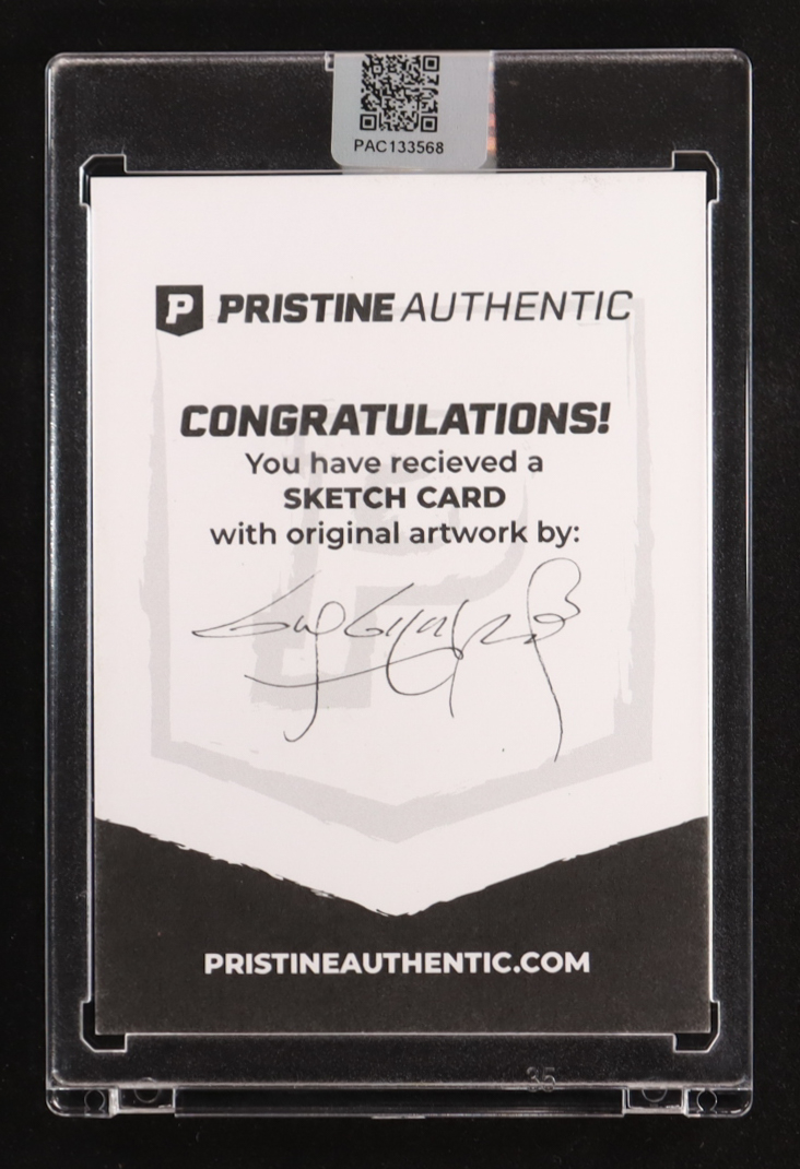 Kermit the Frog | The Muppets | Original Art Sketch Card by Guy Gilchrist (1/1 Original Art) at PristineAuction.com Kermit the Frog | The Muppets | Original Art Sketch Card by Guy Gilchrist (1/1 Original Art) at PristineAuction.com