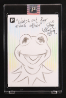 Kermit the Frog | The Muppets | Original Art Sketch Card by Guy Gilchrist (1/1 Original Art) at PristineAuction.com