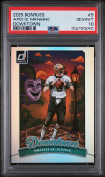 Archie Manning 2025 Panini Donruss Downtown #5 (PSA 10) at PristineAuction.com