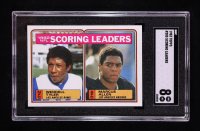 Marcus Allen / Wendell Tyler 1983 Topps #205 Scoring Leaders (SGC 8) at PristineAuction.com