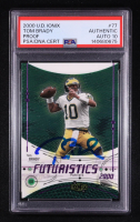 Tom Brady Signed 2000 UD Ionix Proof #77 RC (PSA | Autograph Graded 10) at PristineAuction.com