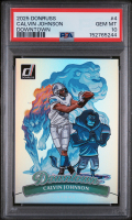 Calvin Johnson 2025 Panini Donruss Downtown #4 (PSA 10) at PristineAuction.com