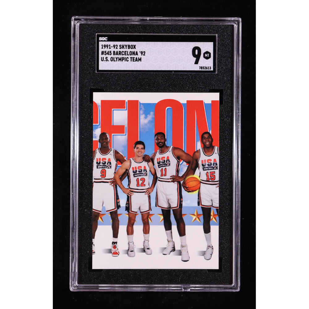 Team USA 2 1991-92 SkyBox #545 (SGC 9) at PristineAuction.com