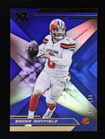 Baker Mayfield 2019 Panini XR Blue #2 #090/199 at PristineAuction.com
