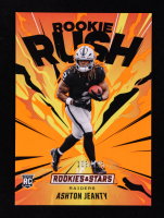 Ashton Jeanty 2025 Rookies and Stars Rookie Rush Orange #1 #109/125 RC at PristineAuction.com
