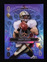 Brett Favre / Drew Brees 2024 Wild Card 5 Card Draw Stacked Deck Queen Diamonds Blue Holo #SDJDBFDBNB2B #1/1 at PristineAuction.com