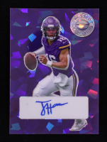 Jaren Hall 2023 Leaf Pro Set Metal Platinum Crystal Purple #PL-JH1 #6/7 RC at PristineAuction.com