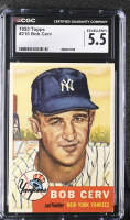 Bob Cerv 1953 Topps #210 RC (CGC 5.5) at PristineAuction.com