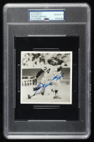 Willie Mays Signed Giants 4x4 Photo (PSA | Autograph Graded 10) at PristineAuction.com