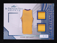 Kobe Bryant 2025 Leaf ITG Used Sports Gate Attraction Platinum Blue #GA19 #04/10 at PristineAuction.com