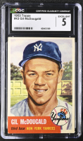 Gil McDougald 1953 Topps #43 (CGC 5) at PristineAuction.com
