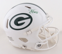 Jordan Love Signed Packers Full-Size Authentic On-Field Alternate Speed Helmet (Beckett) at PristineAuction.com