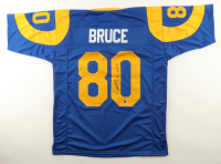Isaac Bruce Signed Jersey Inscribed "HOF 20" (Beckett) at PristineAuction.com