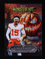 Patrick Mahomes 2025 Wild Card Monster Hit Monster Hunt Jack-O-Lantern Kaleidoscope #MHPPPM #1/1 at PristineAuction.com