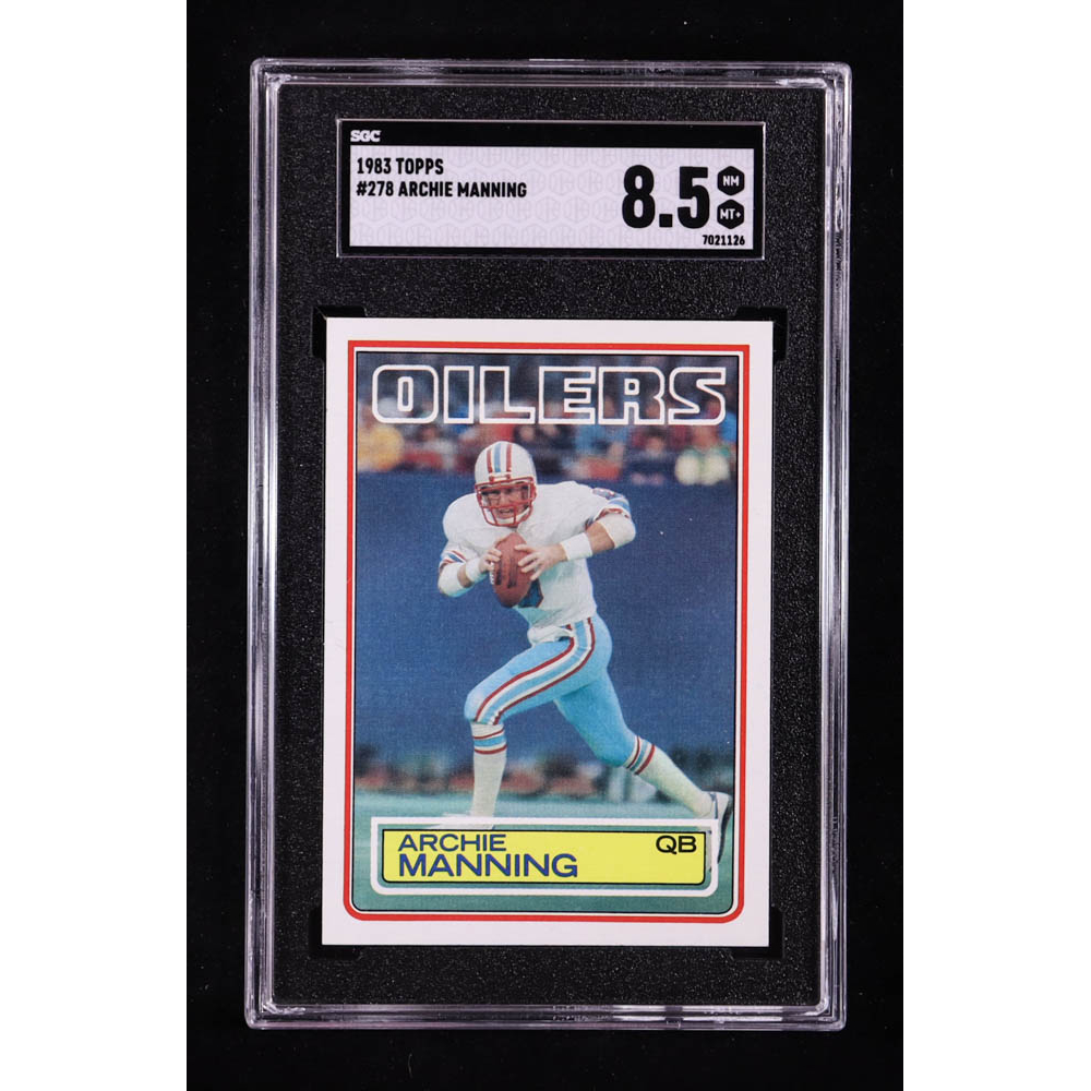 Archie Manning 1983 Topps #278 (SGC 8.5) at PristineAuction.com
