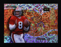 Steve Young 2024 Wild Card Alumination Groovin' Kaleidoscope Orange #AGSY #9/10 at PristineAuction.com