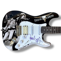 Brooks & Dunn Signed Custom Stratocaster Guitar (JSA) at PristineAuction.com