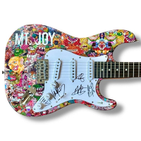 "Mt. Joy" Custom Stratocaster Guitar Band-Signed By (5) with Matt Quinn, Sam Cooper, Sotiris Eliopoulos, Jackie Miclau & Michael Byrnes (JSA) at PristineAuction.com