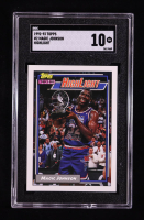 Magic Johnson 1992-93 Topps #2 HighLight (SGC 10) at PristineAuction.com