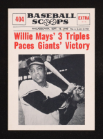 Willie Mays 1961 Nu-Card Scoops #404 at PristineAuction.com