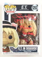 Matthew De Meritt Signed "E.T. The Extra Terrestrial" #1253 E.T. In Disguise Funko Pop! Vinyl Figure Inscribed "ET" & "Phone Home!" (ACOA) at PristineAuction.com