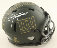 Lawrence Taylor Signed Giants Salute to Service Alternate Speed Mini Helmet (SWAU) at PristineAuction.com