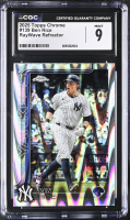 Ben Rice 2025 Topps Chrome Raywave Refractor #139 (CGC 9) at PristineAuction.com