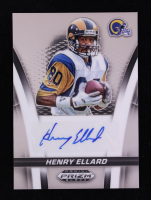 Henry Ellard 2025 Panini Prizm Black Flashback Signatures #26 at PristineAuction.com