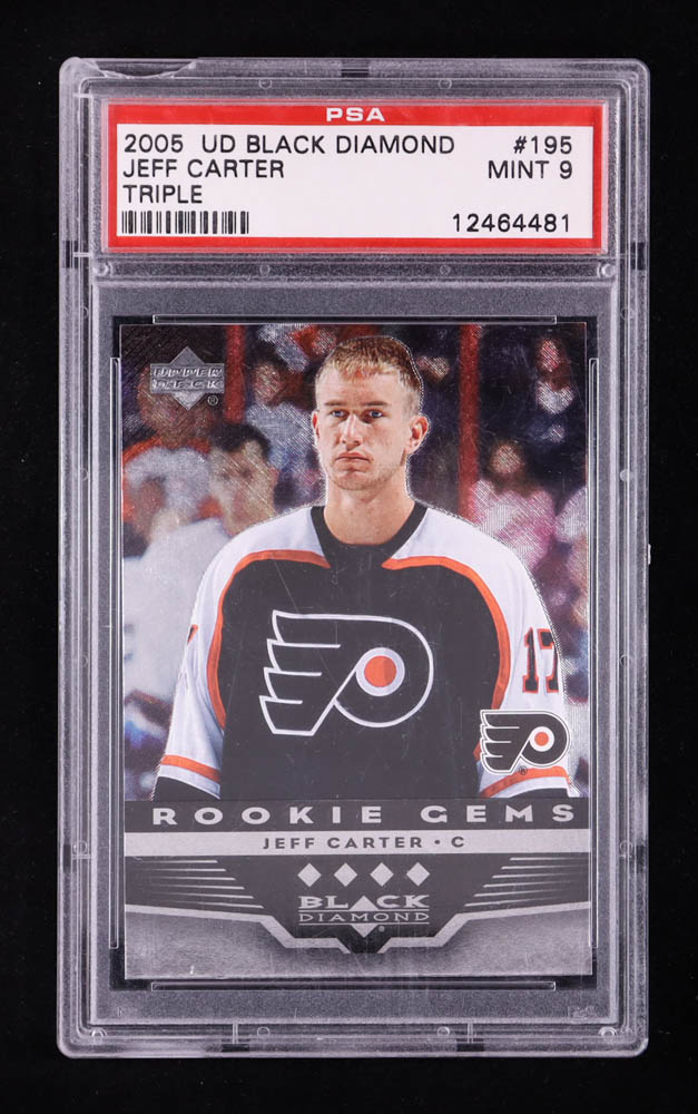 Jeff Carter 2005-06 Black Diamond #195 RC (PSA 9) at PristineAuction.com Jeff Carter 2005-06 Black Diamond #195 RC (PSA 9) at PristineAuction.com
