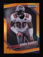 Ronde Barber 2025 Panini Prizm Black Prizms Orange #143 #03/49 at PristineAuction.com