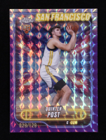 Quinten Post 2024-25 Topps Chrome Purple Geometric Refractors #121 #029/129 RC at PristineAuction.com