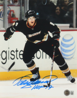 Teemu Selanne Signed Ducks 8x10 Photo Inscribed "HOF 17" (Beckett) at PristineAuction.com